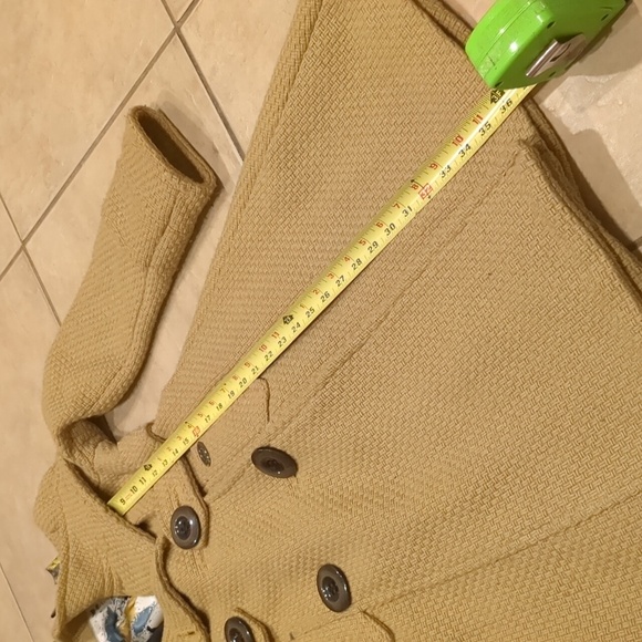 Vintage XOXO Long Tweed Jacket Coat Size Small - Picture 6 of 7